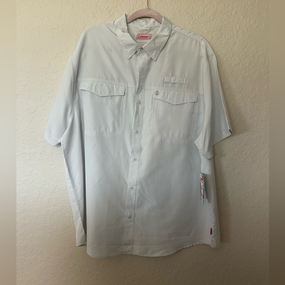 Coleman Other - Coleman Men's Light Gray Casual Button-Down Shirt